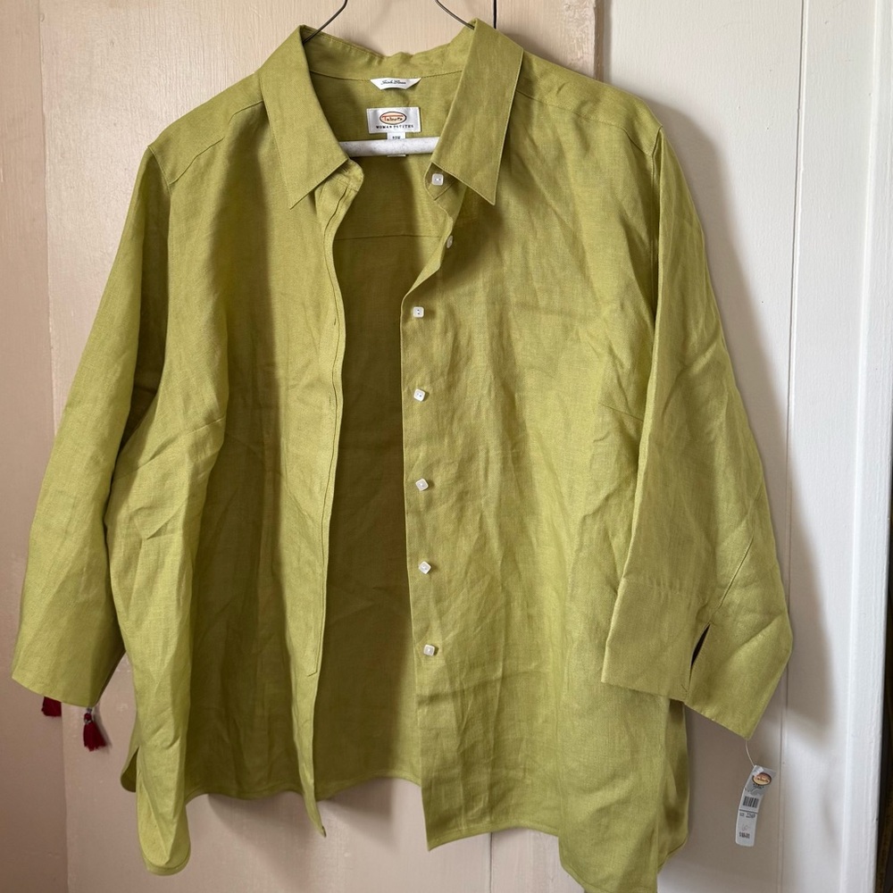 Talbots Women’s  Olive Green blouse